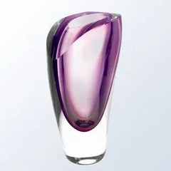 LUSH VASE BLUE/GREEN/PURPLE/RED - ART GLASS