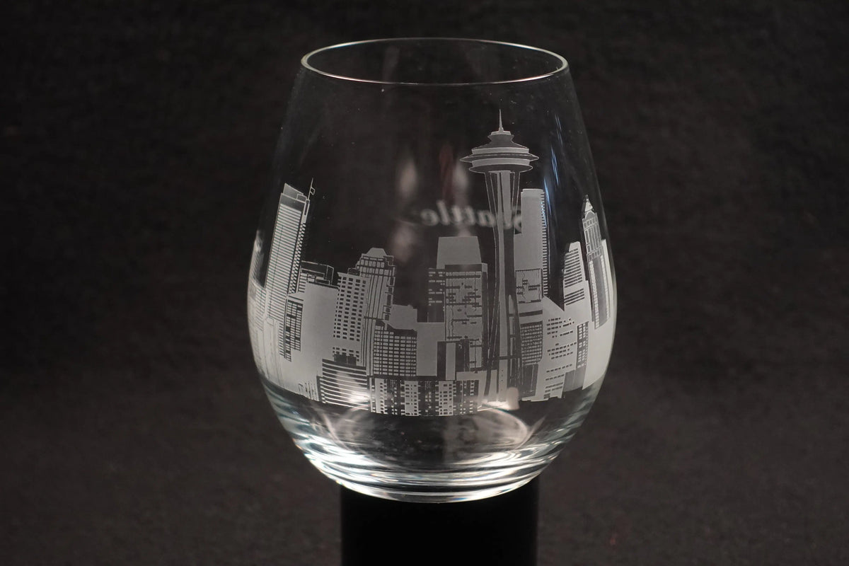 Skyline Stemless Wine Glass
