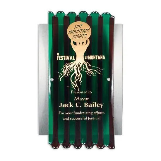 Allegiant Plaque Crystal House