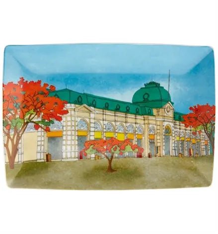 ALMA DE MAPUTO RECTANGULAR PLATE Vista Alegre