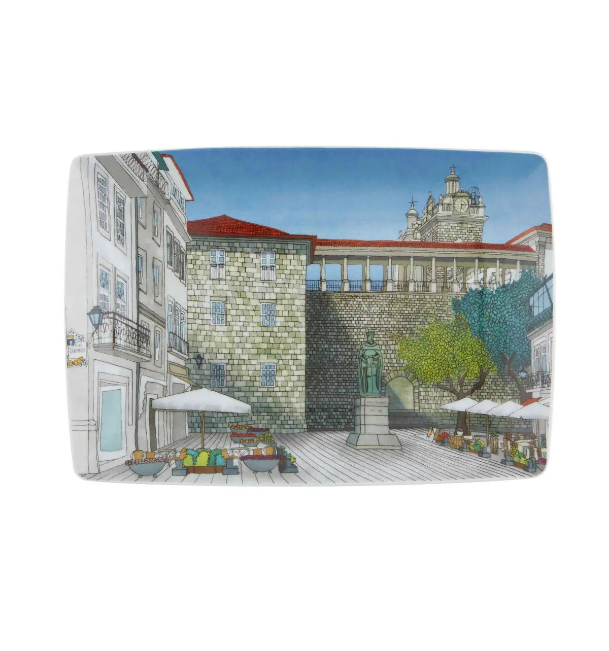 ALMA DE VISEU RECTANGULAR PLATE Vista Alegre