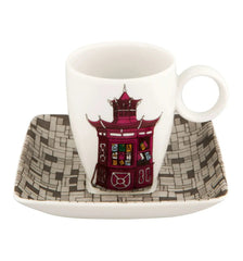 ALMA DO PORTO COFFEE CUP & SAUCER QUIOSQUE Vista Alegre