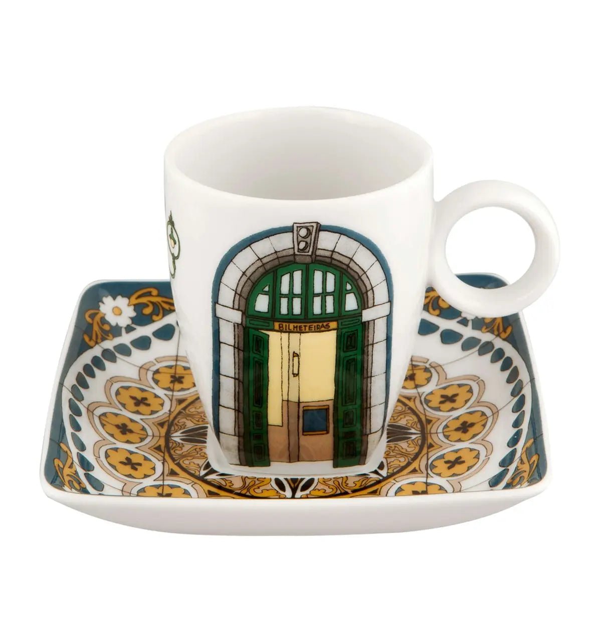 ALMA DO PORTO COFFEE CUP & SAUCER QUIOSQUE Vista Alegre