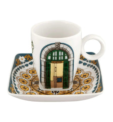 ALMA DO PORTO COFFEE CUP & SAUCER QUIOSQUE Vista Alegre