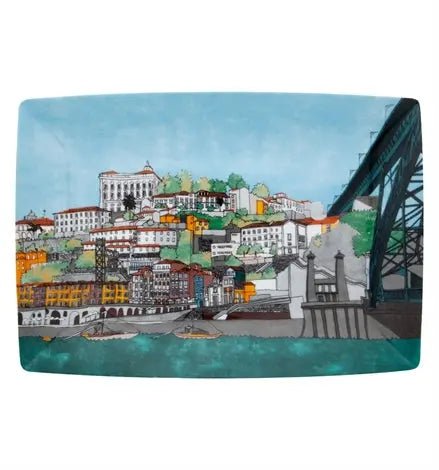 ALMA DO PORTO RECTANGULAR PLATE Vista Alegre