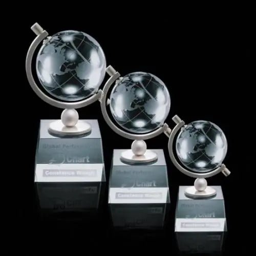 Ashbrook Globe Award Crystal House