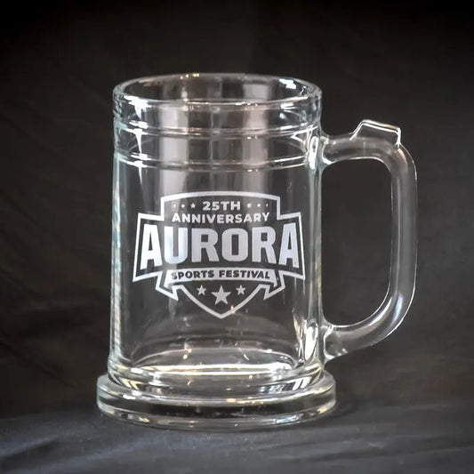 Aurora 25th Anniversary - Maritime Beer Mug Crystal House