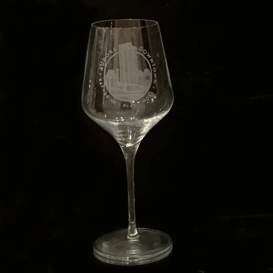 Aurora Eat, Drink, Play - White Wine Glass Crystal House