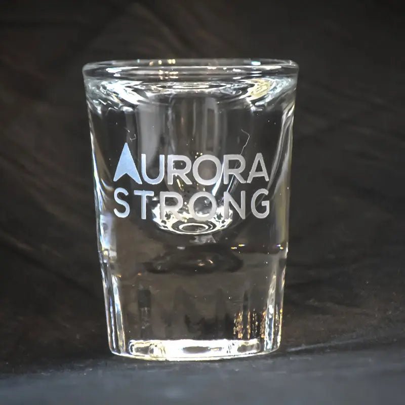 Aurora Strong - Shot Glasses - Pair Crystal House