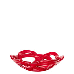 Basket Bowl Small Red Kosta Boda