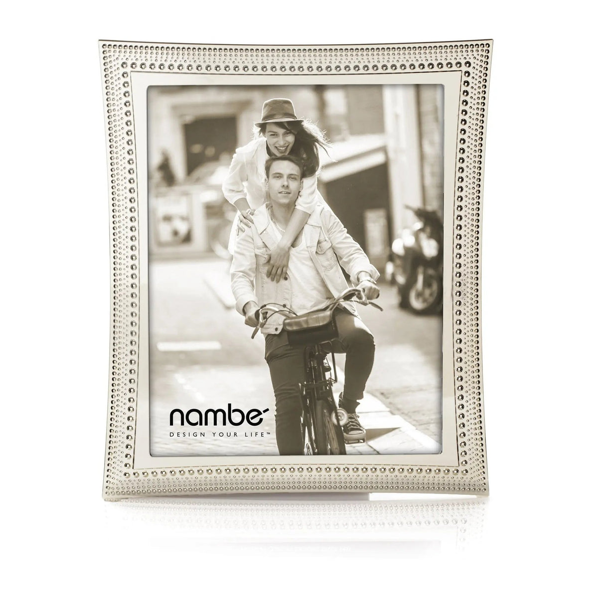 Beaded Frame Nambé
