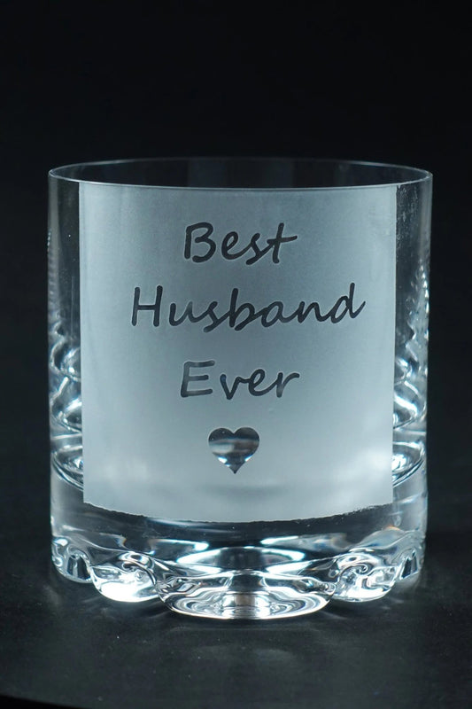 Best Husband Ever | Orrefors Erik Crystal Old Fashioned Crystal House