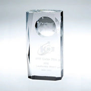 BEVELED GLOBE COLUMN Crystal House - Prism