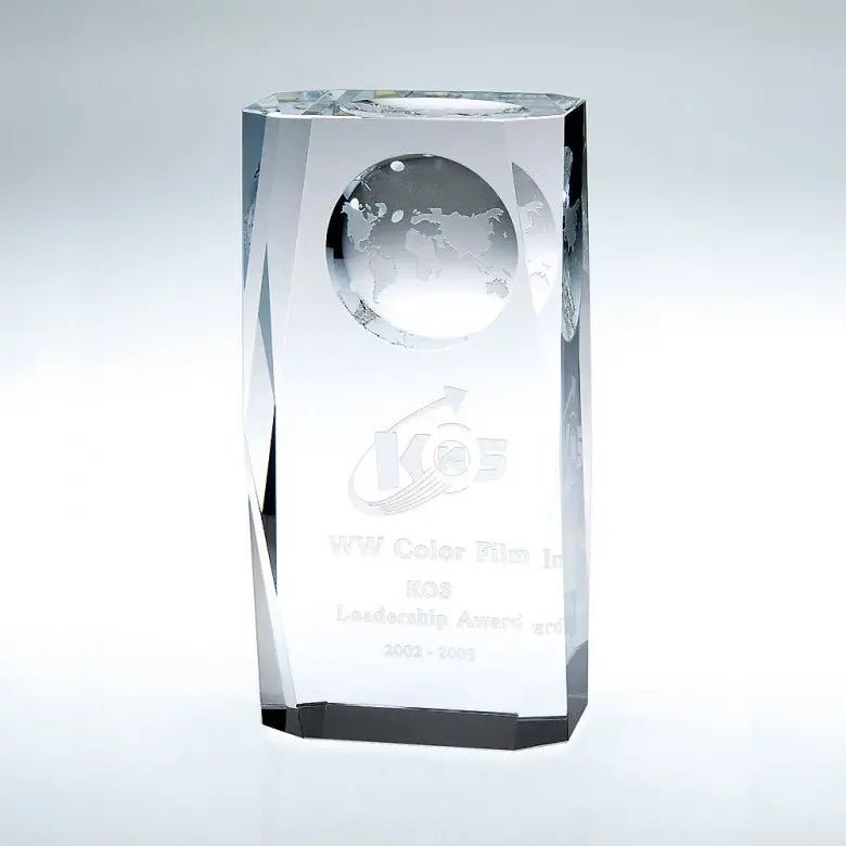 BEVELED GLOBE COLUMN Crystal House - Prism