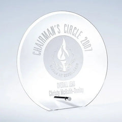 BEVELED W/ ALUMINUM POLE Crystal House - Prism