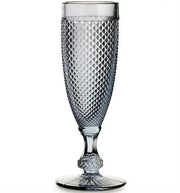 BICOS CINZA SET WITH 4 FLUTES GREY Vista Alegre
