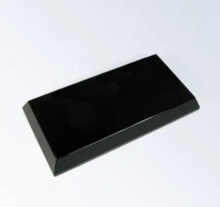 BLACK CRYSTAL BEVELED BASE Crystal House - Prism