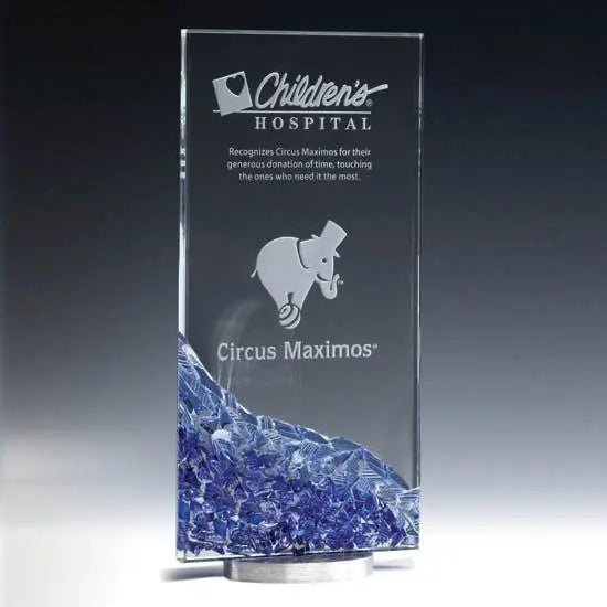 Blue crystal award Crystal House