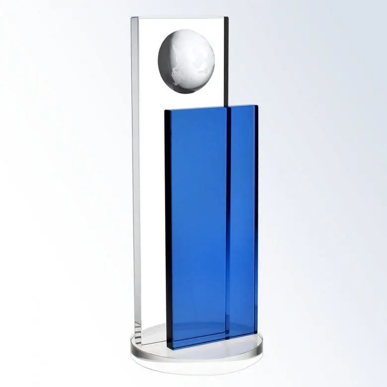BLUE ENDEAVOR GLOBE Crystal House