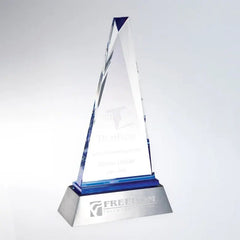 BLUE PARAMOUNT (ALUMINUM BASE) Crystal House