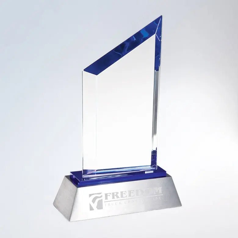BLUE SAIL (ALUMINUM BASE) Crystal House