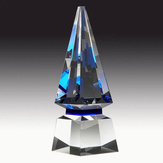 BLUE SPIRE - OPTIC CRYSTAL Crystal House - Prism