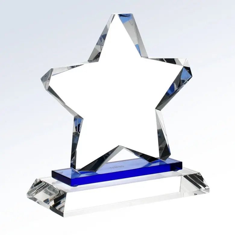 BLUE TWINKLE STAR Crystal House - Prism