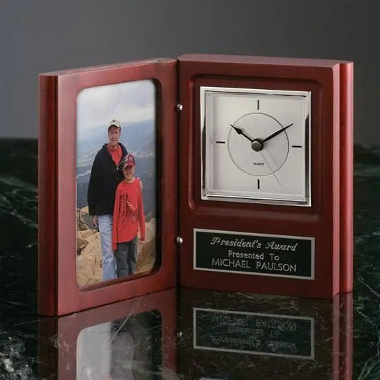 Book Clock Crystal House