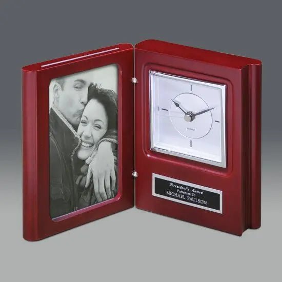 Book Clock Crystal House