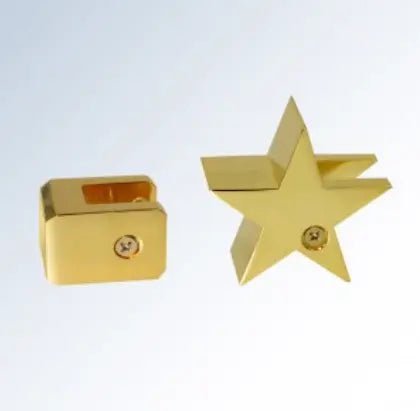 BRASS RECTANGLE HOLDER Crystal House - Prism