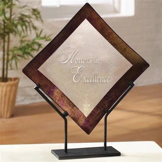 Bronze Border Crystal House