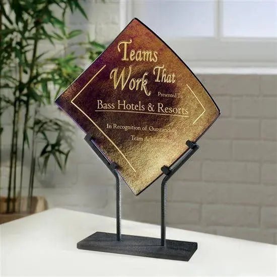 Bronze Iridescence Crystal House