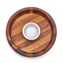 Butterfly Chip & Dip Nambé