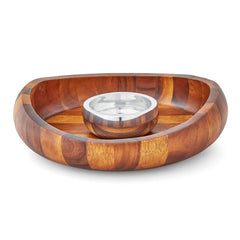 Butterfly Chip & Dip Nambé