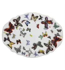 BUTTERFLY PARADE LARGE OVAL PLATTER Vista Alegre