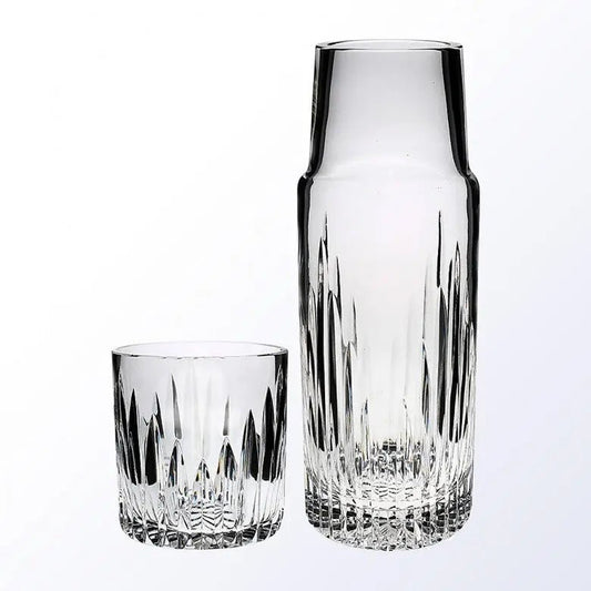 CARAFE WITH TUMBLER/ JOAN CUT Crystal House - Prism