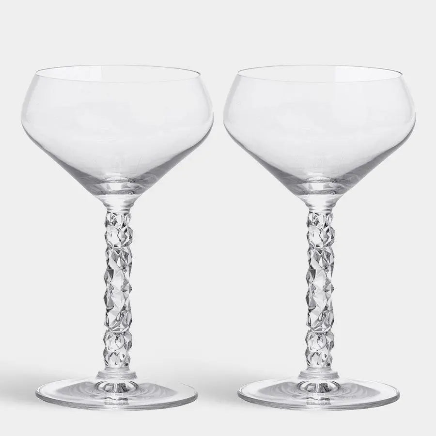 Carat Coupe- set of 2 Orrefors