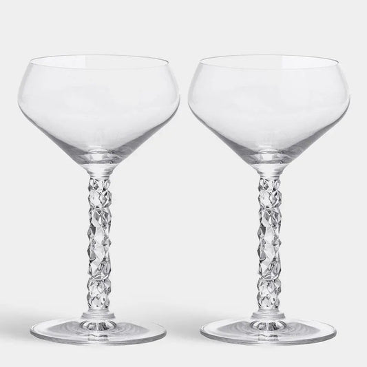 Carat Coupe- set of 2 Orrefors
