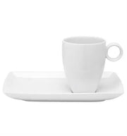CARRÃ‰ WHITE TRAY & MUG Vista Alegre