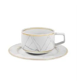 Carrara Coffee Cup & Saucer - Carrara - Dinnerware - Vista Alegre Vista Alegre