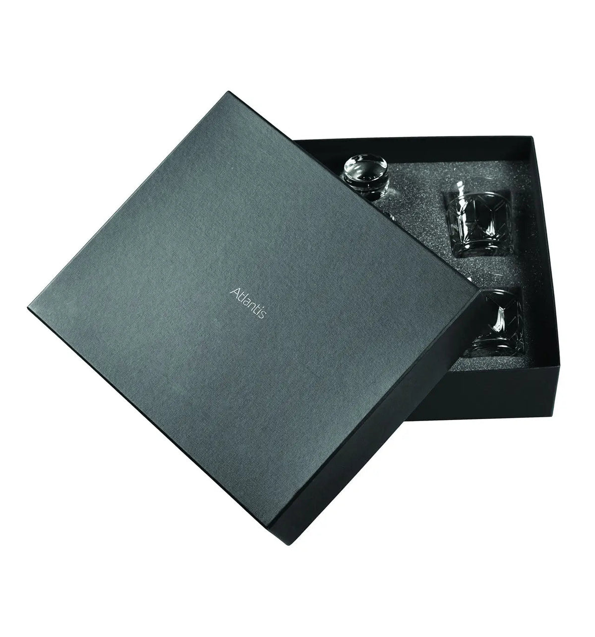 Case with Whisky Decanter and 4 Old Fash - Avenue - Crystalware - Vista Alegre Vista Alegre - Crystal House