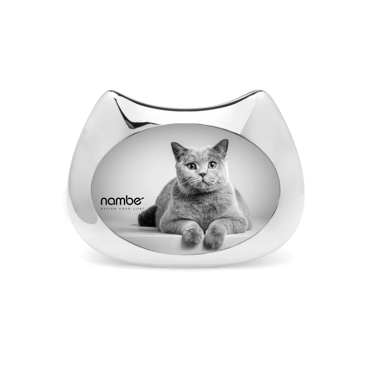 Cat Frame - 3"x5" Nambé