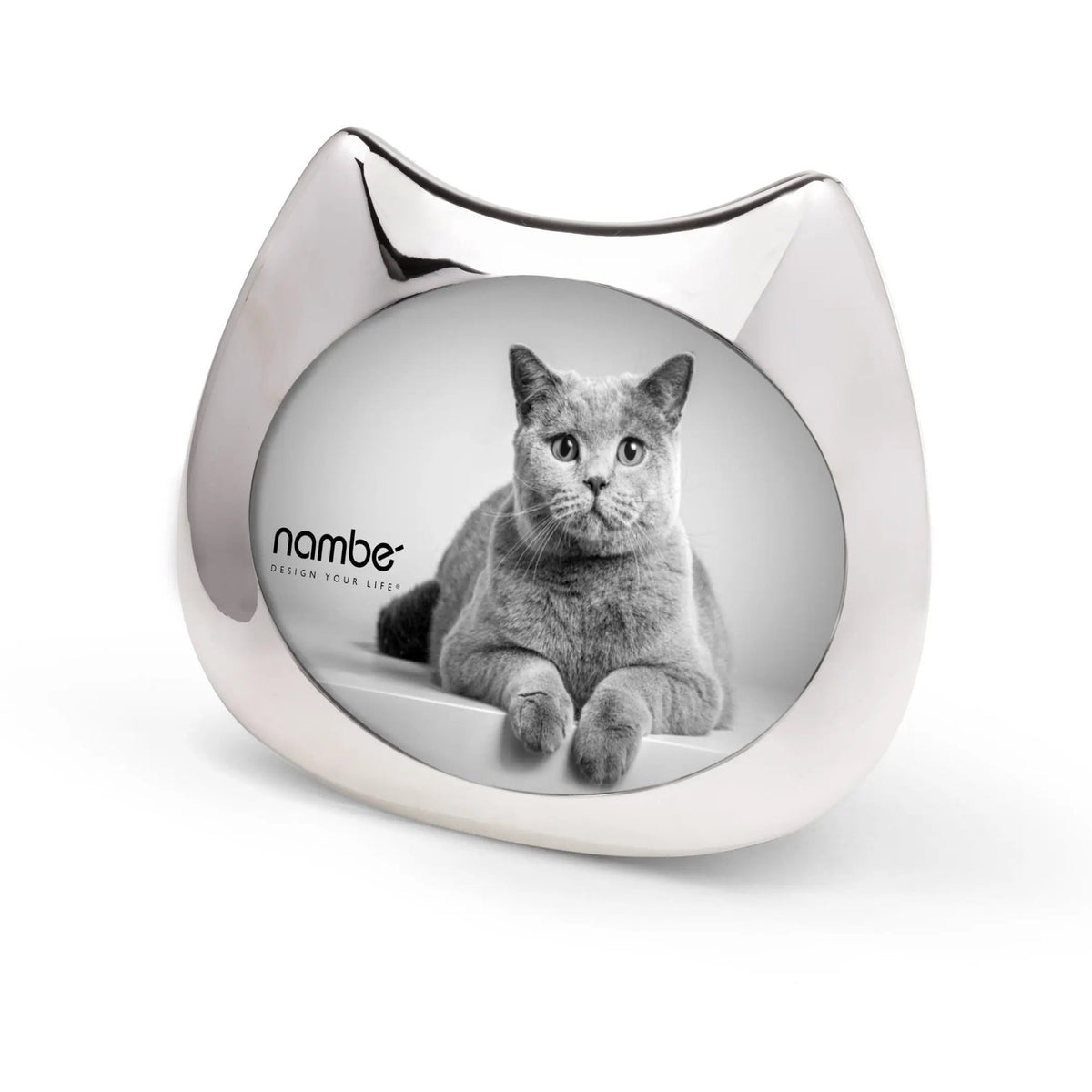 Cat Frame - 3"x5" Nambé