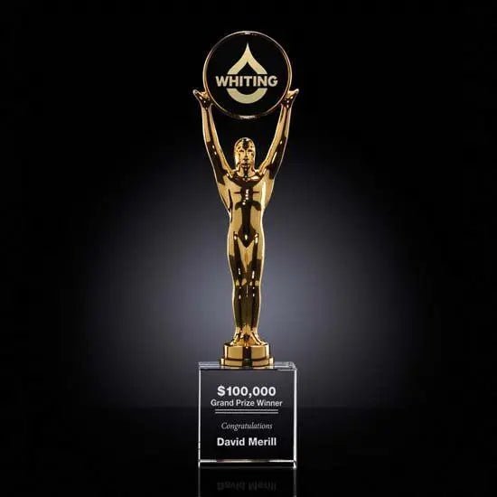 Champion Award on Optical - Gold Crystal House