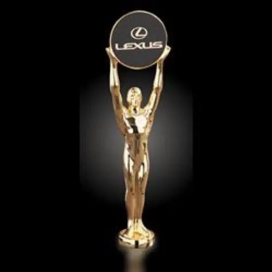 Champion (Figurine ONLY) S - Gold 8" Crystal House
