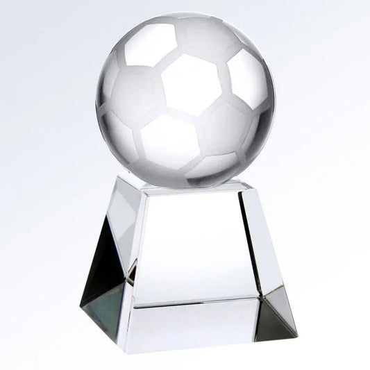CHAMPIONSHIP SOCCER TROPHY Crystal House - Prism