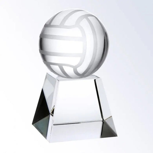 CHAMPIONSHIP VOLLEYBALL TROPHY Crystal House - Prism