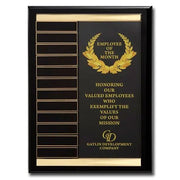 Channel Perpetual Plaque Crystal House