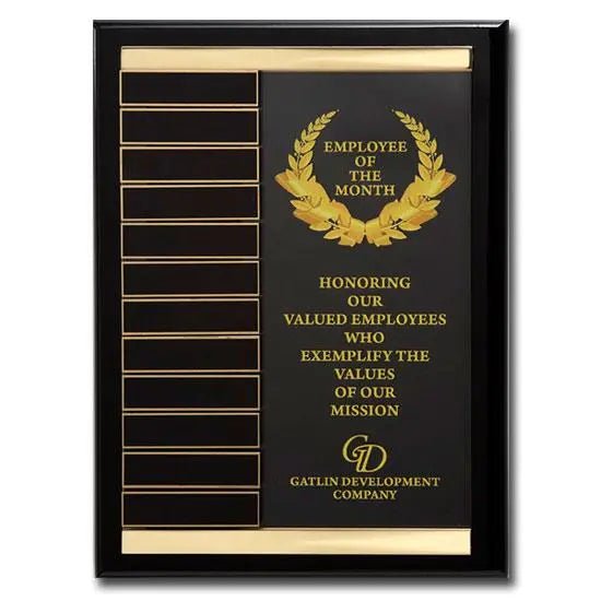 Channel Perpetual Plaque Crystal House