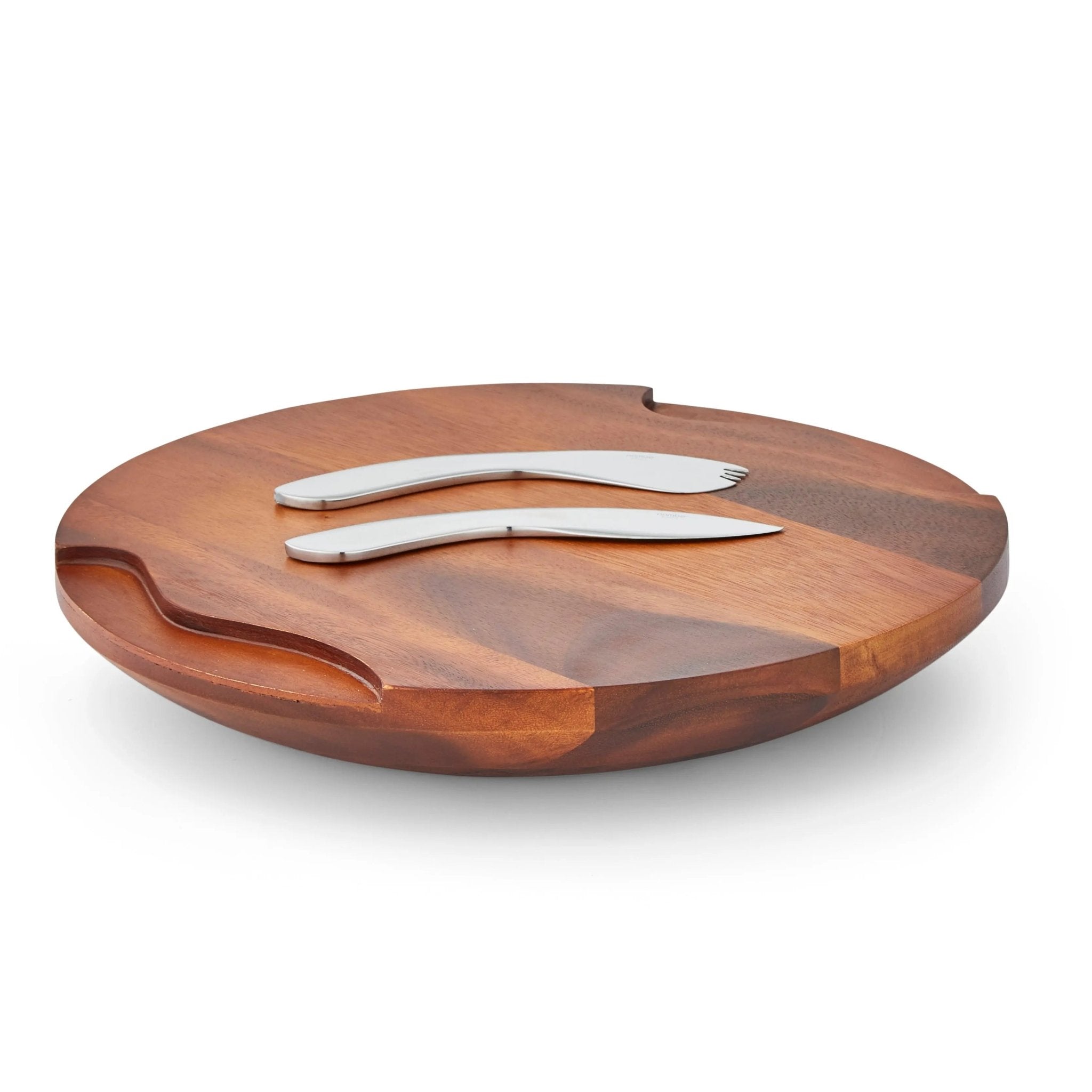 Cheese Board w/knife and Spreader Nambé